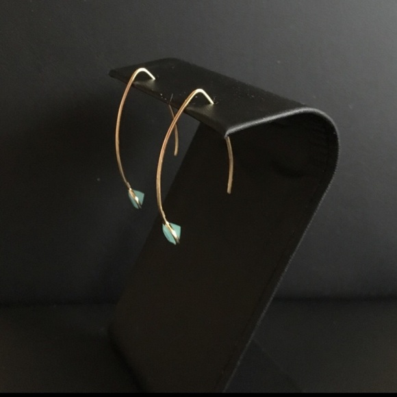 14k gold plated .925 Sterling Silver Earrings - Picture 10 of 16